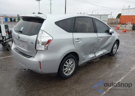 2012 Toyota Prius V Three z USA, uszkodzony, nr VIN JTDZN3EU9C3108285